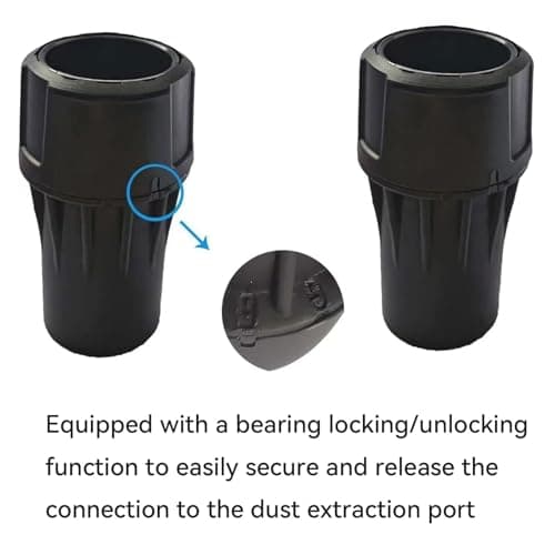 Oiieco DWV9000 Universal Adapter Compatible with Dewalt Dust Extractor Hose — view 4