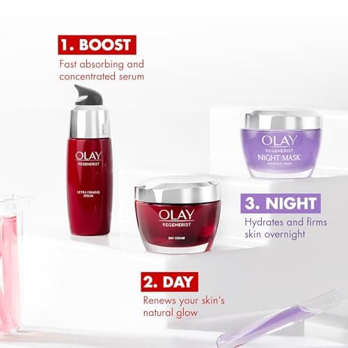 Olay Regenerist Night Face Mask, Unique Formula With Vitamin B3 & Niacinamide, Instantly Hydrates For 24H 50ml — view 4