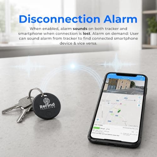 ReFind R2 Smart Tracker for Android and iPhone (Black) — view 6