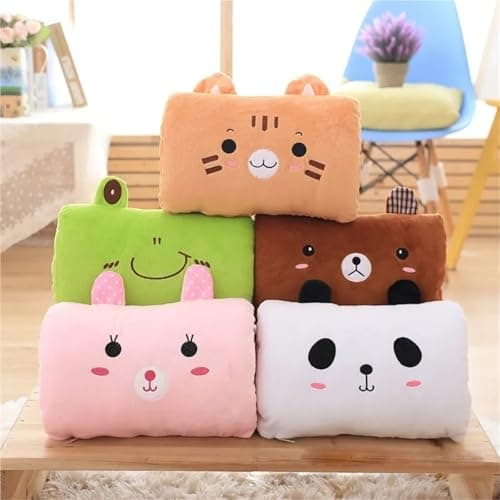 Cartoon Hand Pillow Hand Warmer Nap Weak Hero Class 1 Arm Pillow Suho Non Electrical Travel Essentials(Pink) — view 5