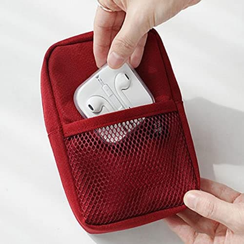 Electronics Travel Organizer,Waterproof Tech Accessories Travel Case Pouch | Charger Case for Cable, Charging Cords, Charger, Ph, Earbuds, Bank — view 3