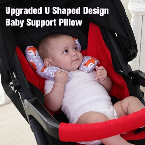 KAKIBLIN Baby Neck Pillow,Upgraded Baby Support Pillow — view 3