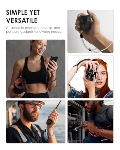 Avorast 6 Pack Camera Wrist Straps, Phone Straps and Wrist Lanyards — view 2