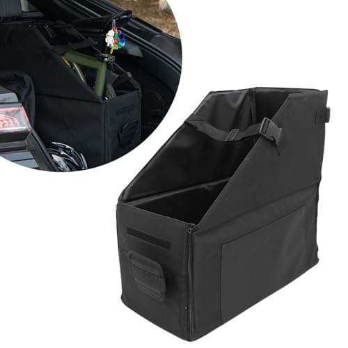Folding Bike Carry Case,Folding Bike Bag Bike,with Dust Cover,Oxford Fabric Bike Travel Bag Storage Box,for Air Travel,Transport,Shipping — view 5
