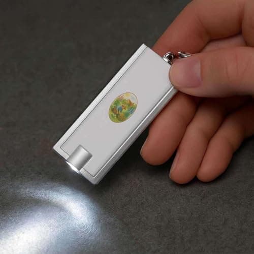 Azeeda 'Gardening Grandma Cottage' LED Keyring Torch (KT00044930) — view 5