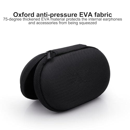 Ear Buds Case - Wireless Earphone Case, Headphone Zipper Bag | Portable Storage Organizer, Compact Travel Pouch, Protective Carry on Road Trip, Outdoor Gear Use — view 6