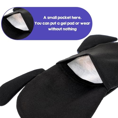 Dimeho 4 Pcs Funny Sleep Mask Cute Animal Blindfolds Soft Adjustable Sleeping Eyeshade Travel Nap Eye Cover for Men Women Plane Game Night Sleeping Cat Dog Pattern — view 3