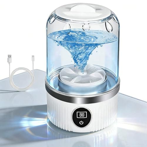 DMJJSD Portable Washing Machine, With a USB mini Washing Machine, 600 g Tragbare Underwear Washing Machines, Suitable for travel camping dormitories (white)