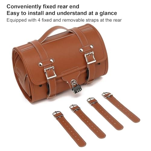 Motorcycle Seat Bag Multifunctional Storage Gear Carrier Organizer — view 4