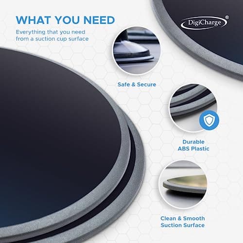 Adhesive Dashboard Mount Disks for TomTom & Garmin Sat Nav GPS Holder Pad - Compatible With Start Via Go Classic Discover Premium Basic Essential Camper Rider, Drive Drivesmart Driveassist Nuvi — view 5