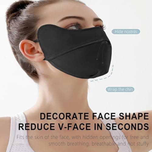 Sun Protection Masque Sunscreen Masque Eye Protection Reusable — view 3