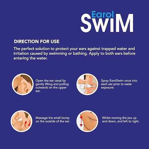 Earol Swim Ear Spray with Olive & Tea Tree Oils, 10ml (Pack of 1) — view 2