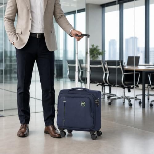 RMW Business Laptop Bag 15.6" Water Resistant Pilot Briefcase Durable — view 3