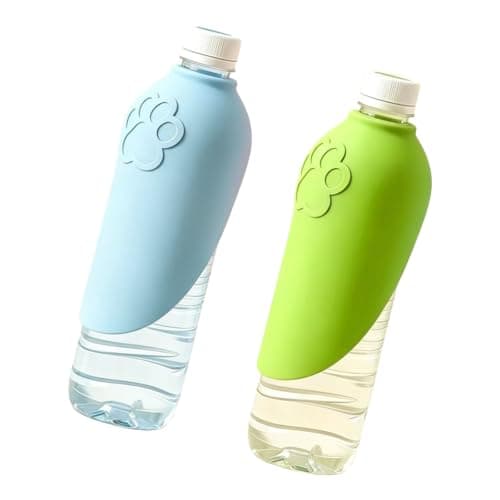 Portable Puppy Water Dispenser Feeder for Cats, Teal — view 5