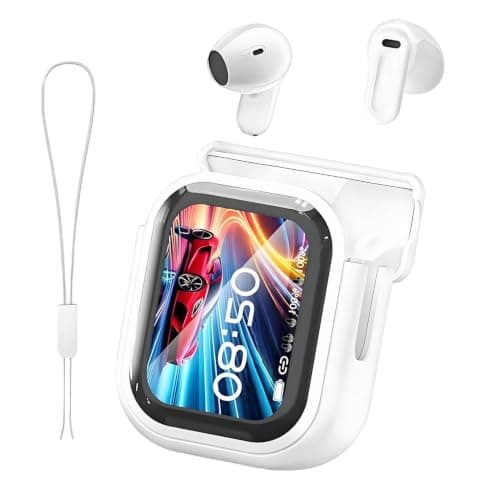 Ne20 Earbuds, Ne20 AI Translator Earbuds with Real-Time Translation | 134 Two-Way Language Translator Earphones, Touch Screen, Noise Cancelling Wireless Headphones for Travel, Business, Gym, Learning