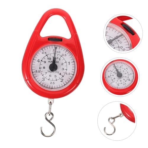 SOESFOUFU Portable Mini Scales Handheld Scale Lightweight Steel Abs Plastic Travel Luggage with Practical Hook for Travel — view 4