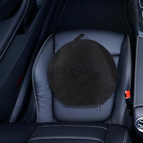 NUOBESTY Ev Charging Cable Storage Bag round Felt Carry Case — view 5