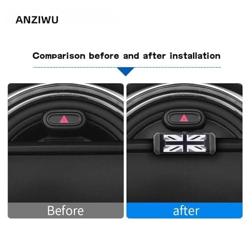ANZIWU Phone Holder for Mini Cooper, 360 ° Rotation Central Screen Cradle — view 5