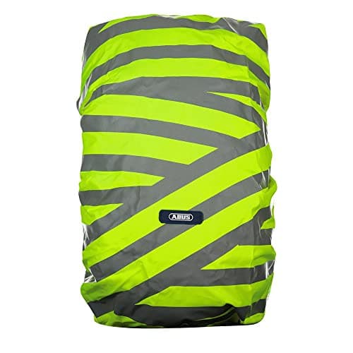 ABUS reflective rain cover for backpacks - Lumino X-Urban Cover - waterproof & visible backpack cover - yellow/silver — view 3
