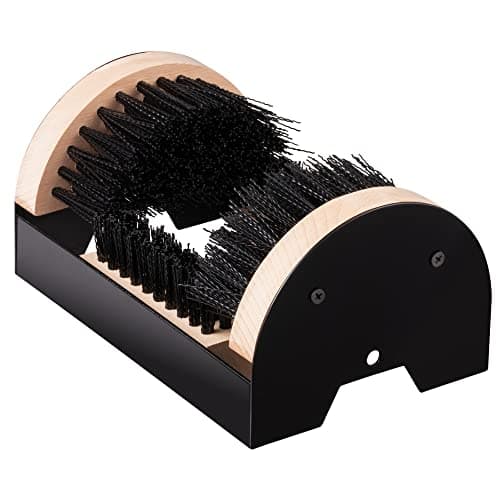 Jazooli Boot Scraper Outdoor | Stiff Bristle Boot Cleaner Brush Outdoor Mat | Muddy Shoe Cleaner, Boot Brush Mud Remover, Football, Heavy Duty Scraper/Shoe Brush — view 3