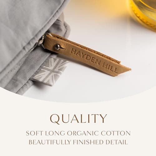Luxury Organic Cotton Sweater Storage Bags in Grey - 18" + 20" - Cashmere Garment Bags - Breathable & Moth Proof Organizers for Clothing - Carbon Neutral — view 5