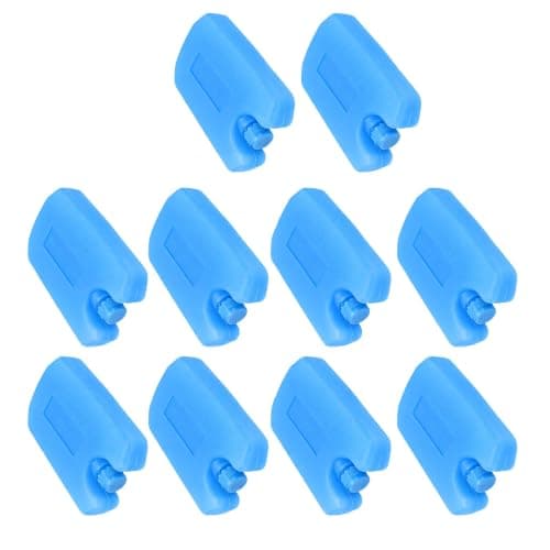 Aolidsive Reusable Ice Packs for Cooler, 10-Pack Portable Freezer Blocks