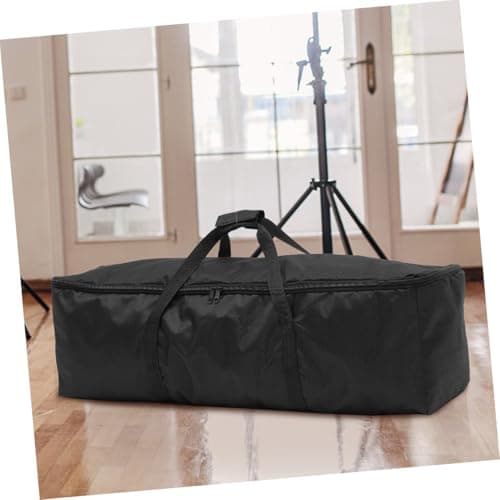 TEHAUX 2pcs Tripod Carrying Case Set with Zipper Design Large Capacity Oxford Cloth Bag for Portable Tripod Storage Foldable Lightweight Suitable for Travel and Photography — view 5