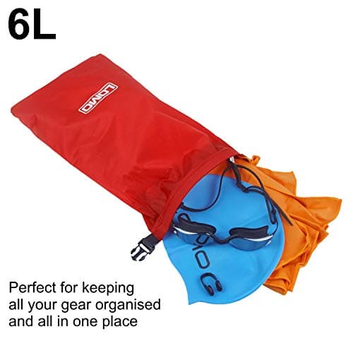 Lomo 3 Pack Lightweight Roll Top Dry Bags. 8L, 6L, 3L — view 6