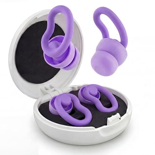 Ear Plugs for Sleep, Reusable Noise Cancelling Ear Plugs for Side Sleepers