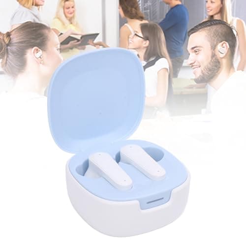 Pongnas Translation Earbuds – Real-Time 74-Language Speech Translator with ANC, Offline Mode & App Control for Travel, Business & Social Use (Sky Blue) — view 3
