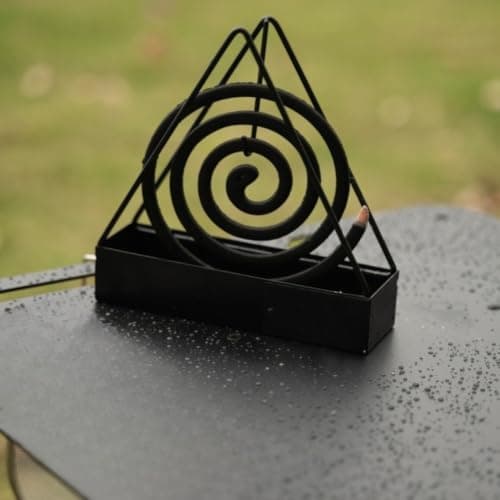 Windproof Metal Coil Stand 150g Lightweight Travel — view 3