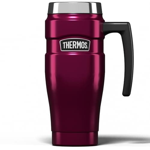 Thermos Stainless King Raspberry Pink Travel Mug (470ml) 7h Hot | 18h Cold