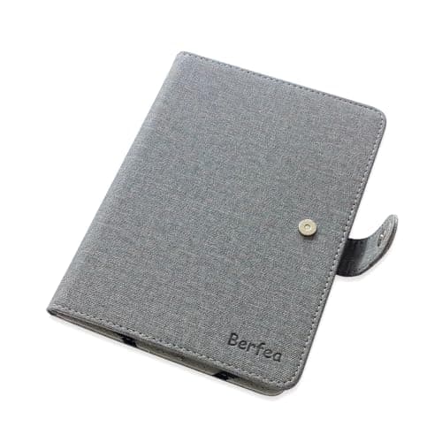 Berfea Universal Case Cover for 6 inch eReader for TAGUS Gaia Eco, Tolino Shine, Energy, Tesla, Readmoo Mooink, Sony PRS, Woxter, Digma, Onyx BOOX, PocketBook, Kobo Clara/Nia/Touch, Gray — view 4