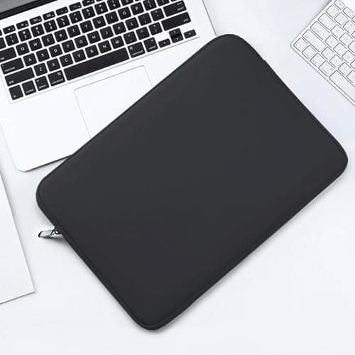 mophrati Travel Carrying Case Protective Computer Full Computer Screen Case Smooth Zipper Easy Access For Laptops On Go Laptops Work Travel Protective Desktop, black, 5 inch — view 5