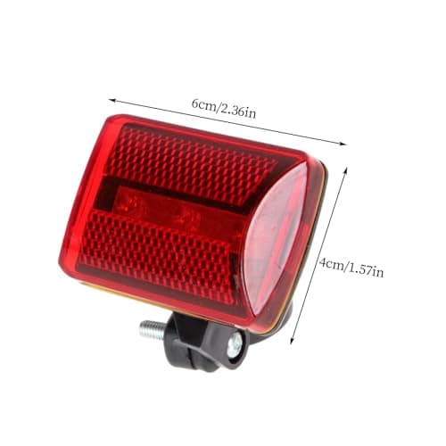 Bike Tail Light - Quick-Release LED for Night Riding | Battery-Powered Flashing with Safety Design, Dirt Biking Scooter Stroller Accessory, Kids Adults Men Women Cycling Gear for Outdoor Travel — view 5