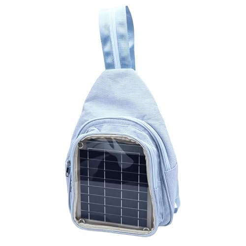 ASHATA 20W Solar Panel Backpack with USB Port for Hiking Camping
