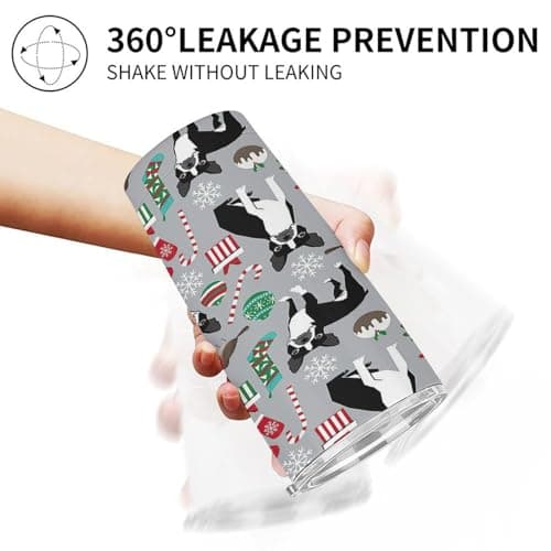 3D Printing Socks Gloves Leakproof Stainless Steel Thermal Mug - Ideal for Hot and Cold Drinks - Includes Straw 20oz — view 5
