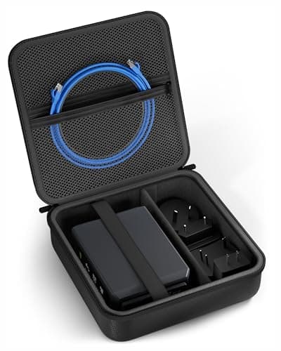 ProCase Hard Carrying Case for Glinet Travel Router -Black