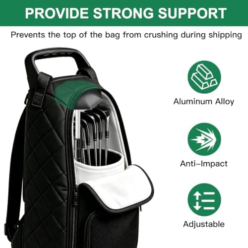 NICEWAT 20.5-52 in Adjustable Aluminium Alloy Golf Travel Bag Support Rod — view 5