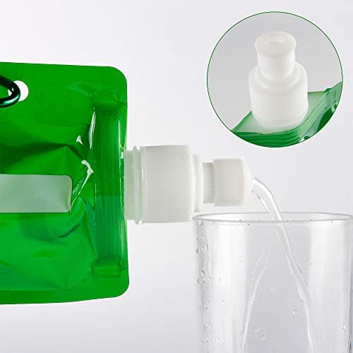 WBCBEC 4 Pieces Collapsible Water Bottle Reusable Drinking Water Bottle — view 2