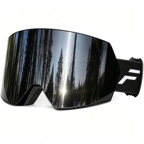 FMY OTG Ski Goggles,Snowboard Goggles for Men,Women & Youth Anti Fog