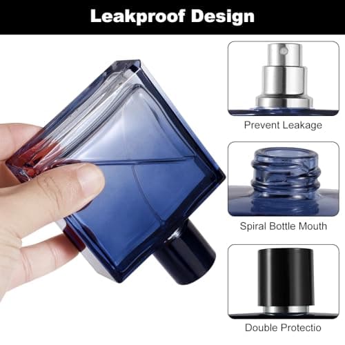 Nadinsta 100ml Empty Glass Perfume Atomiser, Perfume Spray Bottle — view 3