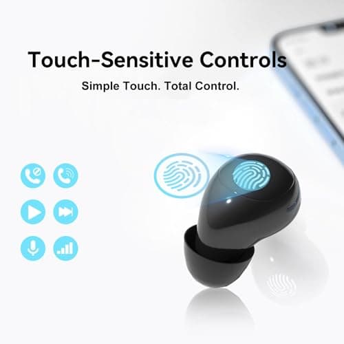 Ear Buds Invisible Earbuds Tiny Earphones Mini Gym Headphones Wireless — view 6