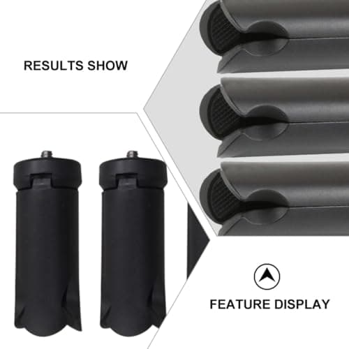 MUCKLILY 8 Pack Foldable Phone Tripod Desktop Stand Camera Tripod 1/4 Inch Screw Design ABS Clip for Streaming Shooting — view 4