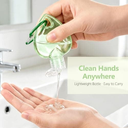 5PCS Hand Sanitiser with Clip, Hand Sanitiser Travel Size — view 6