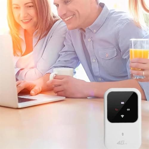 Portable WiFi Travel Router for Travel - 4G/5G Mobile WiFi Portable Hotspot Router with SIM Card Slot,Pocket-Sized MiFi Modem for Travel & Remote Work,4G LTE Mobile WiFi Hotspot for Outdoor (A) — view 5