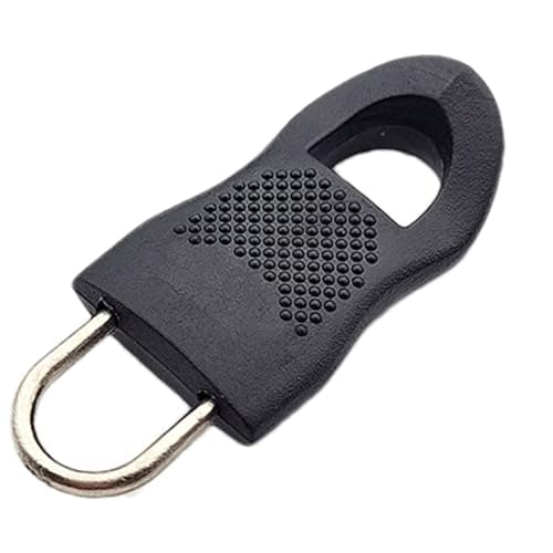 Replacement Zipper Pull Tab - Reusable Zipper Handle for Coats, Bags, Suitcases, Jackets, Backpacks - Universal Zipper Repair Kit for Clothing and Travel Gear, Easy Fix Zipper Accessories