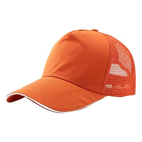 Visor Head Lamp Men's and Women's Summer Cotton Back Net Hat Fashion Casual Sunscreen Baseball Cap