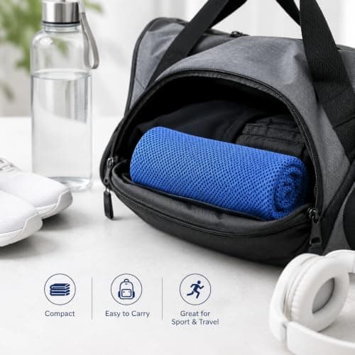 MAR Cooling Towel – Instant Cool Ice Towel for Gym, Sports & Hot Weather — view 6
