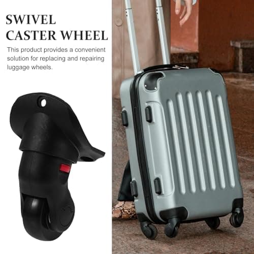 PLAFOPE Luggage Replacement Wheels Swivel Bearing Smooth Rolling Suitcase Caster for Travel Bags Easy Install Repair Kit — view 3